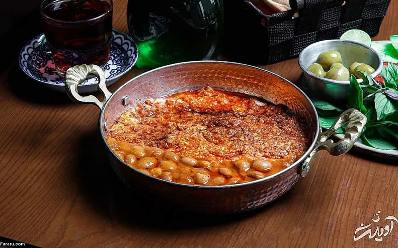 املت لوبیا شاپوری